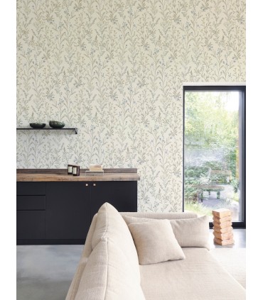 4191-83017 - Laverne Neutral Wildflowers Wallpaper by Chesapeake