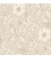 4191-83012 - Liora Beige Floral Trail Wallpaper by Chesapeake
