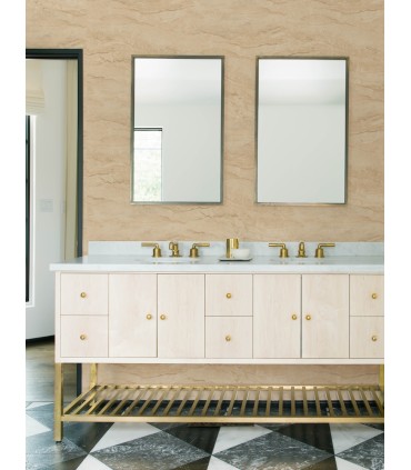 4191-83001 - Morgana Light Brown Stone Wallpaper by Chesapeake