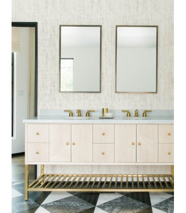 4191-83002 - Ramona White Distressed Texture Wallpaper by Chesapeake