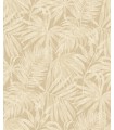 4191-83028 - Sonny Light Brown Fronds Wallpaper by Chesapeake