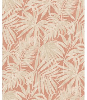 4191-83029 - Sonny Rust Fronds Wallpaper by Chesapeake