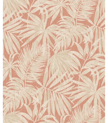 4191-83029 - Sonny Rust Fronds Wallpaper by Chesapeake