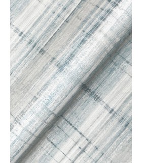LL3245 - Vanishing Point Blue Striated Wallpaper-Layered Luxe