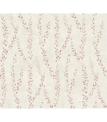 LL3255 - Alpenrose Maroon Vine Wallpaper-Layered Luxe