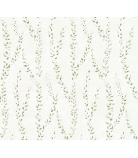 LL3252 - Alpenrose Moss Vine Wallpaper-Layered Luxe