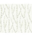 LL3252 - Alpenrose Moss Vine Wallpaper-Layered Luxe