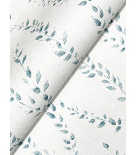 LL3256 - Alpenrose Sapphire Vine Wallpaper-Layered Luxe