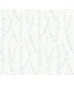 LL3253 - Alpenrose Sky Blue Vine Wallpaper-Layered Luxe
