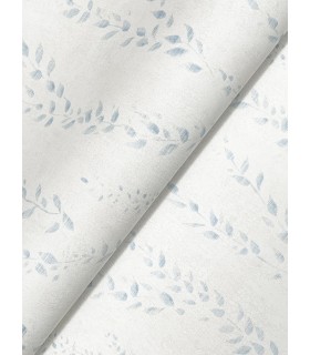 LL3253 - Alpenrose Sky Blue Vine Wallpaper-Layered Luxe