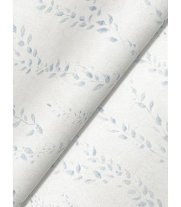 LL3253 - Alpenrose Sky Blue Vine Wallpaper-Layered Luxe