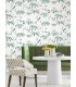 LL3249 - Cillian Blue Botanical Bird Trail Wallpaper-Layered Luxe