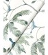 LL3249 - Cillian Blue Botanical Bird Trail Wallpaper-Layered Luxe
