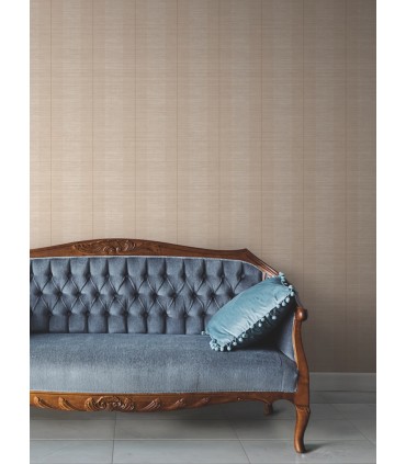 LL3208 - Colbert Stripe Blush Textured Wallpaper-Layered Luxe