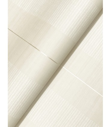 LL3205 - Colbert Stripe Ivory Textured Wallpaper-Layered Luxe