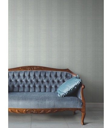 LL3210 - Colbert Stripe Light Blue Textured Wallpaper-Layered Luxe