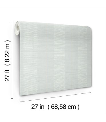 LL3210 - Colbert Stripe Light Blue Textured Wallpaper-Layered Luxe