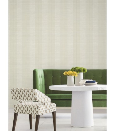 LL3207 - Colbert Stripe Light Grey Textured Wallpaper-Layered Luxe