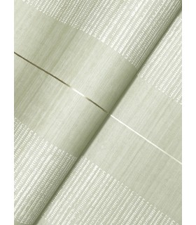 LL3206 - Colbert Stripe Seafoam Textured Wallpaper-Layered Luxe