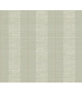 LL3206 - Colbert Stripe Seafoam Textured Wallpaper-Layered Luxe