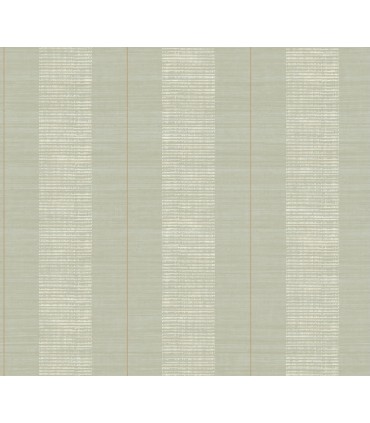 LL3206 - Colbert Stripe Seafoam Textured Wallpaper-Layered Luxe