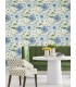 LL3203 - Evelyn Blue Floral Wallpaper-Layered Luxe