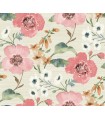LL3200 - Evelyn Pink Floral Wallpaper-Layered Luxe