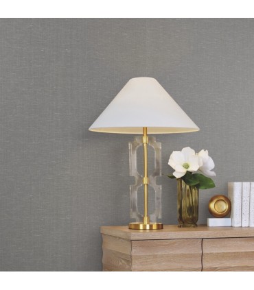 LL4353 - Hempfield Weave Charcoal Loomed Wallpaper-Layered Luxe