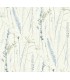 LL3242 - Meadow Splendor Blue Botanical Wallpaper-Layered Luxe