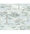 LL3226 - Moreno Blue Woodland Wallpaper-Layered Luxe