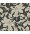 LL3213 - Solange Black Botanical Wallpaper-Layered Luxe