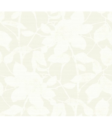 LL3212 - Solange Dove Botanical Wallpaper-Layered Luxe