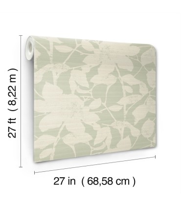LL3216 - Solange Sage Botanical Wallpaper-Layered Luxe