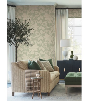 LL3216 - Solange Sage Botanical Wallpaper-Layered Luxe