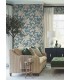 LL3214 - Solange Teal Botanical Wallpaper-Layered Luxe