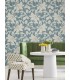 LL3214 - Solange Teal Botanical Wallpaper-Layered Luxe