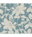 LL3214 - Solange Teal Botanical Wallpaper-Layered Luxe