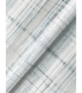 LL3245 - Vanishing Point Blue Striated Wallpaper-Layered Luxe