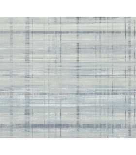 LL3245 - Vanishing Point Blue Striated Wallpaper-Layered Luxe