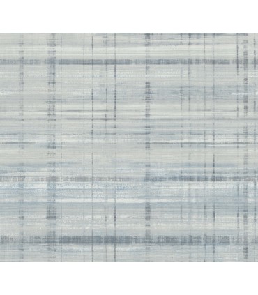 LL3245 - Vanishing Point Blue Striated Wallpaper-Layered Luxe