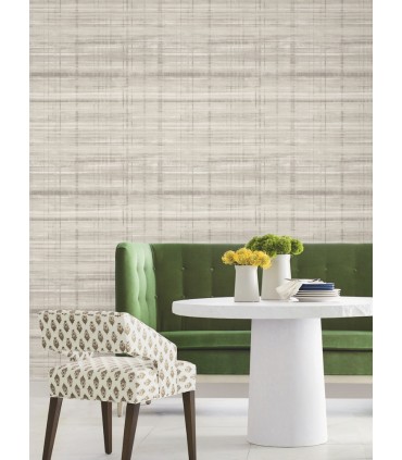LL3246 - Vanishing Point Grey Striated Wallpaper-Layered Luxe