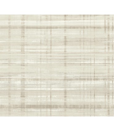 LL3247 - Vanishing Point Neutral Striated Wallpaper-Layered Luxe