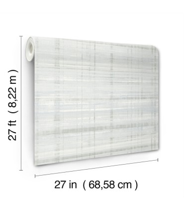 LL3244 - Vanishing Point Seafoam Striated Wallpaper-Layered Luxe