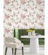LL3231 - Veiled Garden Pink Floral Wallpaper-Layered Luxe