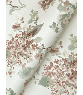 LL3230 - Veiled Garden Rose Floral Wallpaper-Layered Luxe