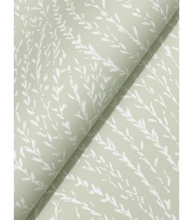 LL3221 - Willow Song Sage Botanical Wallpaper-Layered Luxe