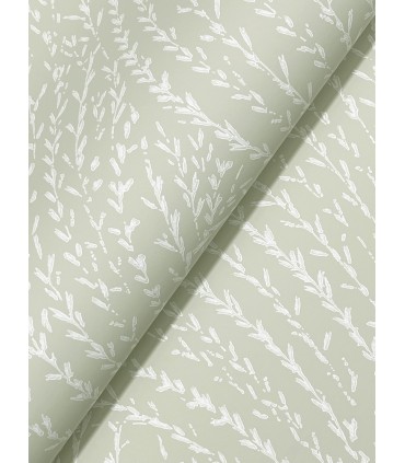 LL3221 - Willow Song Sage Botanical Wallpaper-Layered Luxe