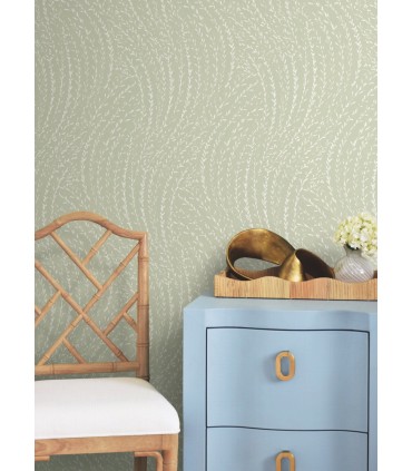 LL3221 - Willow Song Sage Botanical Wallpaper-Layered Luxe