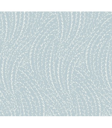 LL3223 - Willow Song Sky Blue Botanical Wallpaper-Layered Luxe