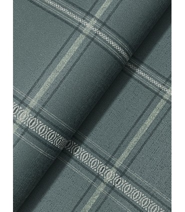4169-27610 - Auberge Teal Plaid Wallpaper by Chesapeake